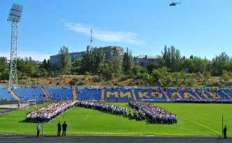 Флешмоб, посвященный годовщине образования Николаевской области