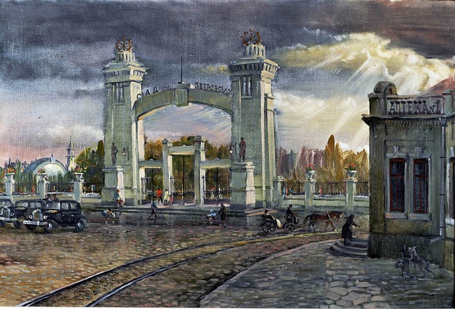 Город Николаев в живописи