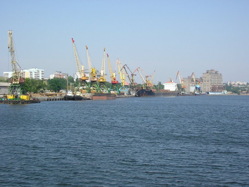 Николаевский морской порт и его окрестности 