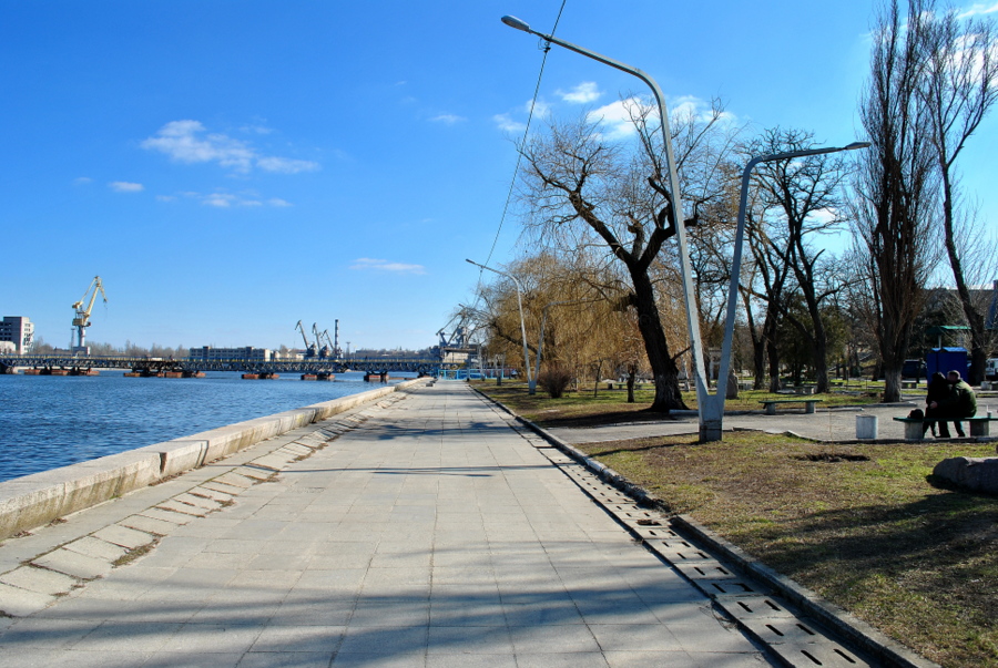 Флотский бульвар в Николаеве