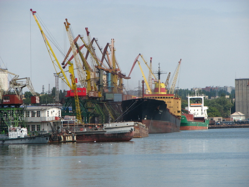 Николаевский морской порт и его окрестности 