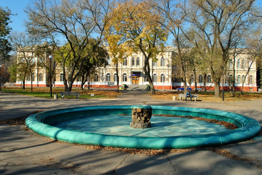 Аркасовский сквер в городе Николаеве