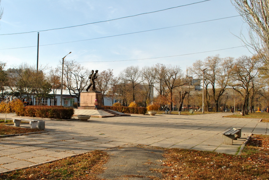Пионерский сквер в городе Николаеве