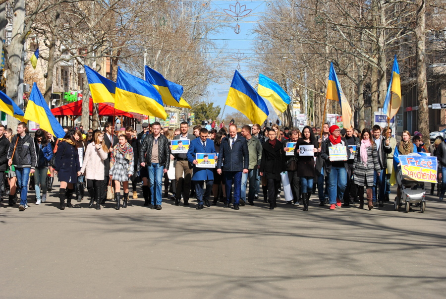 Марш за українців, що знаходяться у полоні