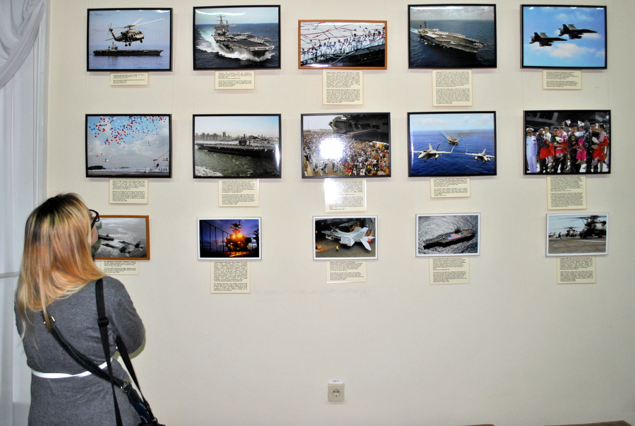 Выставка об авианосцах