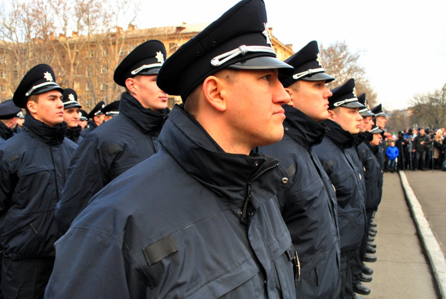 Присяга новой Патрульной Полиции в Николаеве