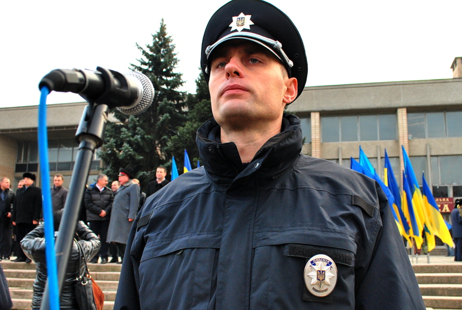 Присяга новой Патрульной Полиции в Николаеве