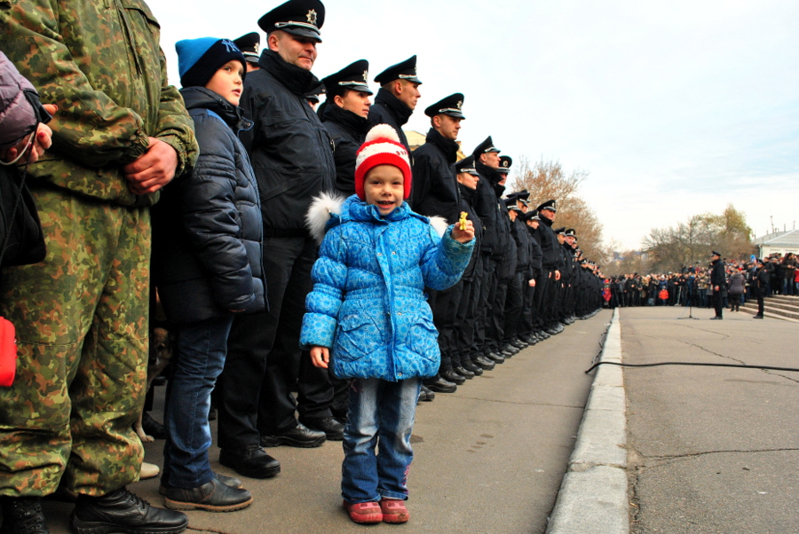 Присяга новой Патрульной Полиции в Николаеве