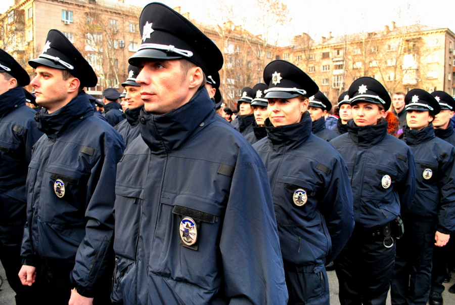 Присяга новой Патрульной Полиции в Николаеве