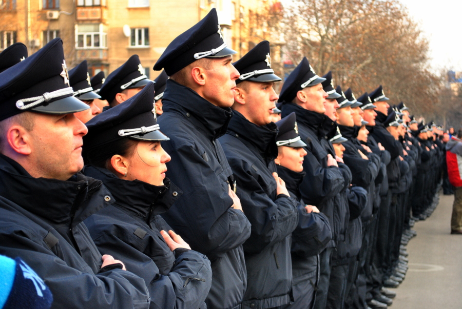 Присяга новой Патрульной Полиции в Николаеве