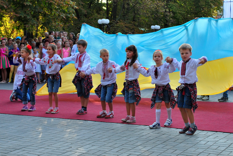 Детский концерт, посвященный Дню города Николаева