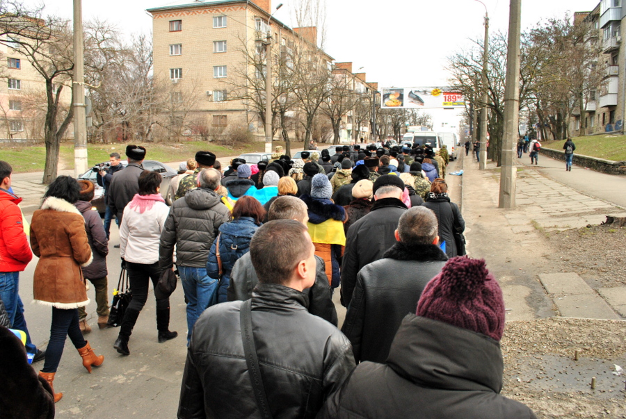 Город Николаев провожает погибших бойцов
