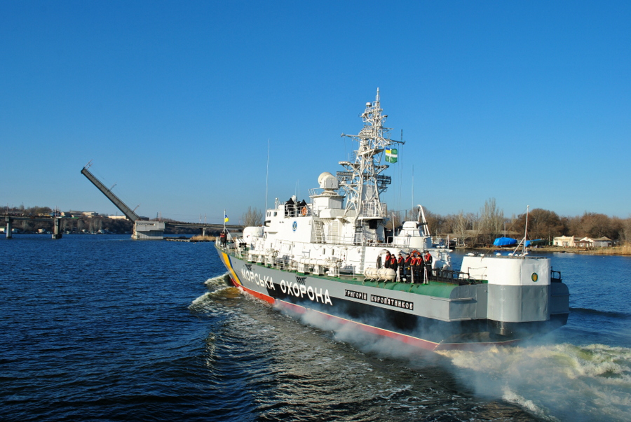 Корабль Морской Охраны Григорий Куропятников ушел на службу