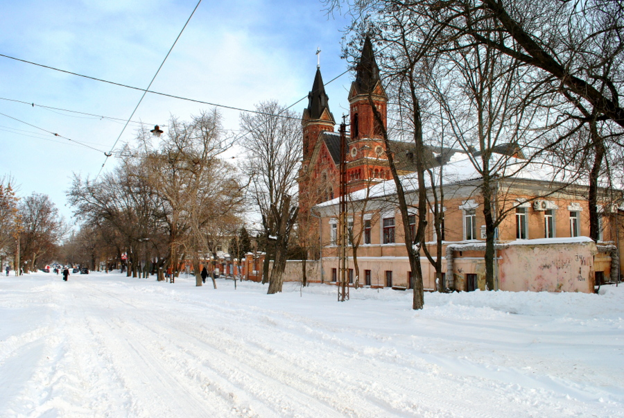 На ул. Глазенаповской