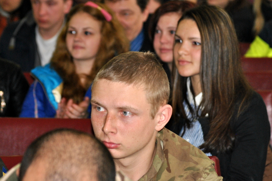 Концерт в Аграрном университете для воинов Армии Украины